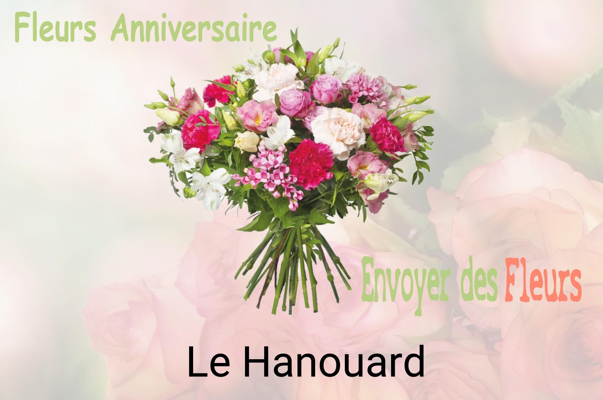 Bouquet de fleurs d’anniversaire livré à Le Hanouard