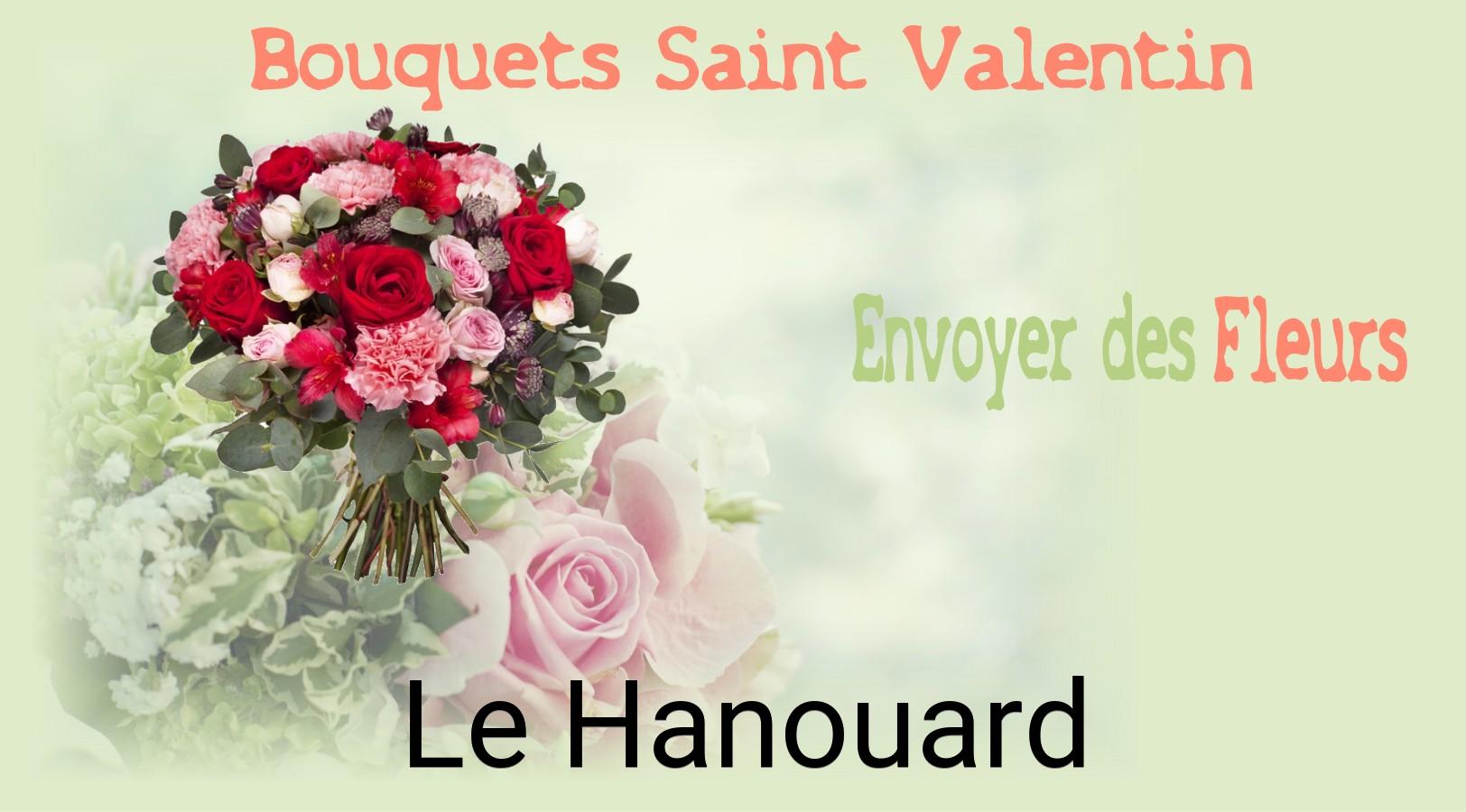 Roses de Saint-Valentin livrées à Le Hanouard